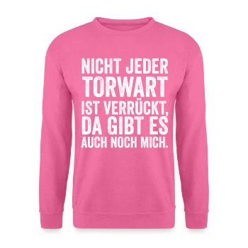 Torwart - Unisex Pullover - Pink - Vorne