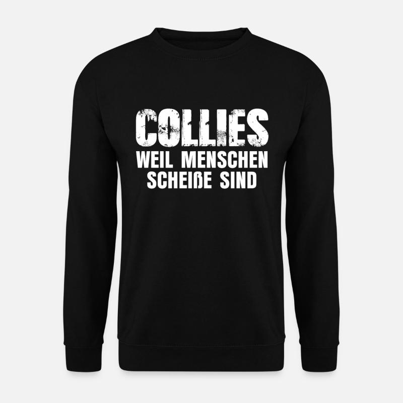 Collie - Unisex Pullover - Schwarz