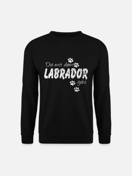 Labrador Hundebesitzer - Unisex Pullover - Schwarz