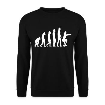 Fitness Gymnastik Gymnastik Evolution Aerobic - Unisex Pullover - Schwarz - Vorne - Alina (178cm) & Michal (187cm)