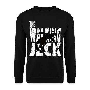 Carnaval Le Carnaval jeck De la Baleine Lundi des Roses - Sweat-shirt Unisexe - noir - Devant - Alina (178cm) & Michal (187cm)