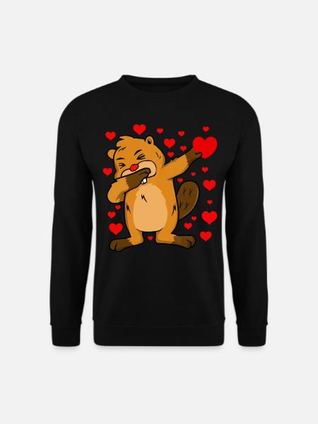 Valentines day - Unisex Sweatshirt - black