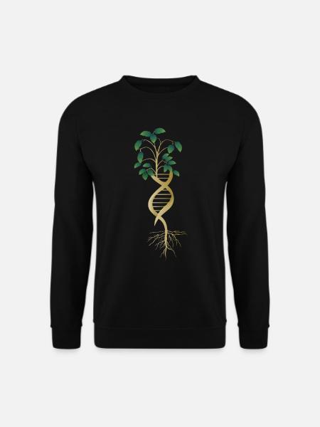 DNA Tree Life Earth Genetics Biologie Science - Unisex Pullover - Schwarz