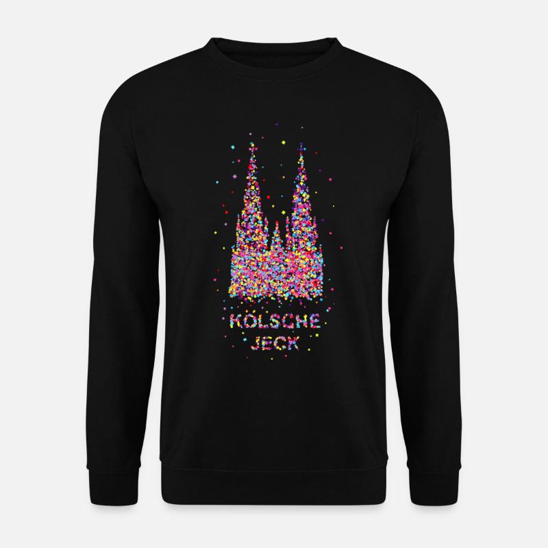 KÖLSCHE JECK - Unisex Pullover - Schwarz