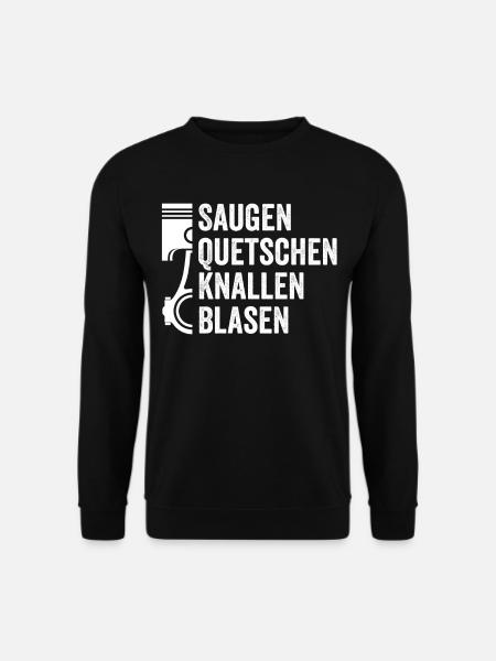 Auto Tuning Tuner Szene - Unisex Pullover - Schwarz