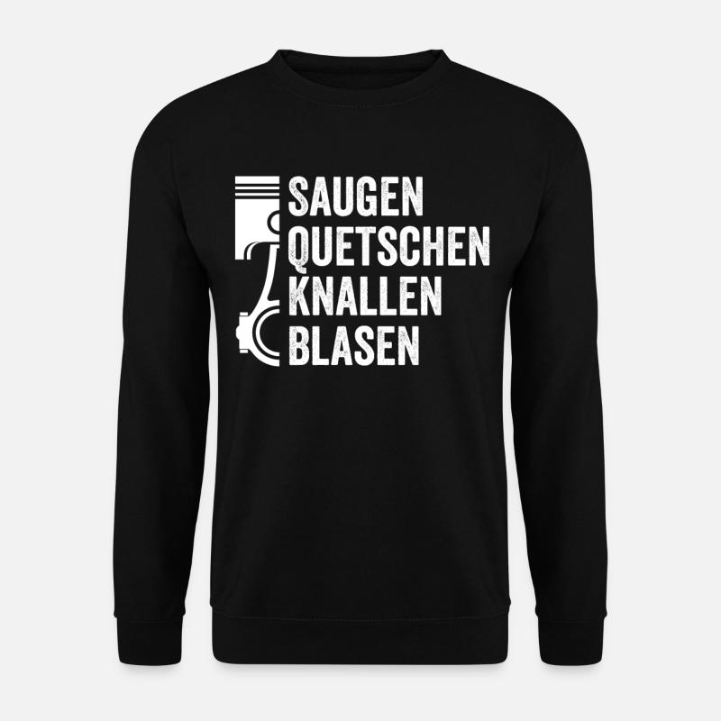 Auto Tuning Tuner Szene - Unisex Pullover - Schwarz