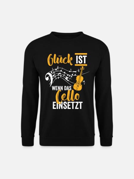 Cello Konzert - Unisex Pullover - Schwarz