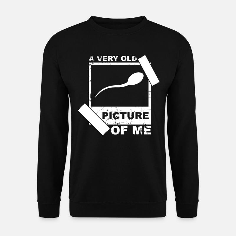 Énonciations drôles de sperme - Sweat-shirt Unisexe - noir