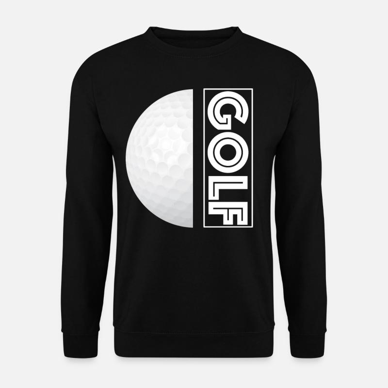 Golf golf ball - Unisex Sweatshirt - black