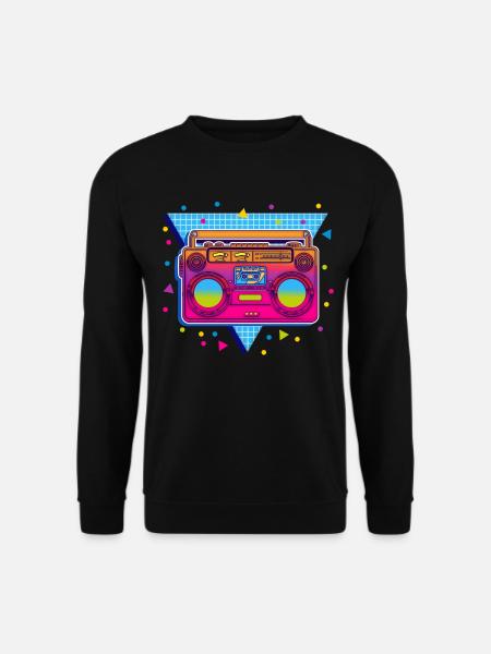 Fête des années 80 - Sweat-shirt Unisexe - noir