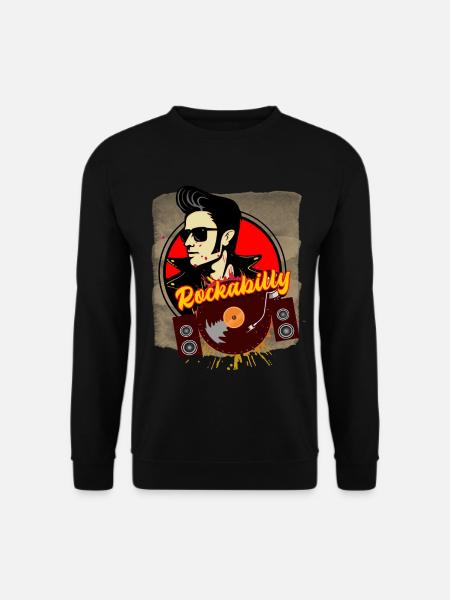 Rockabilly - Sweat-shirt Unisexe - noir