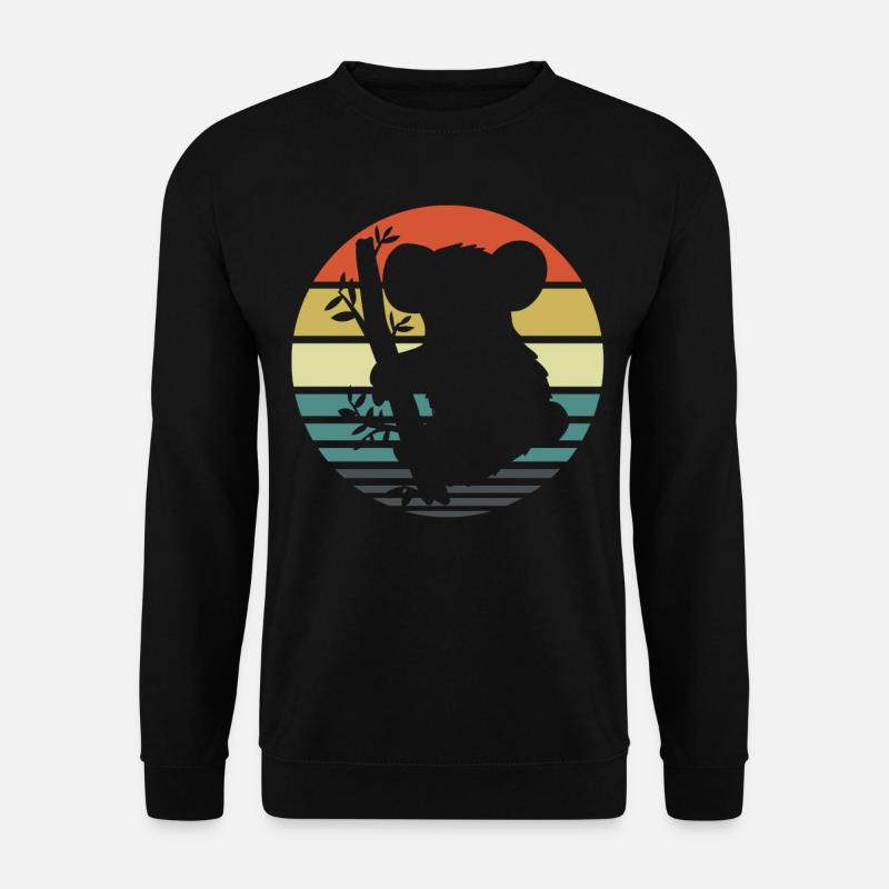 Koala - Unisex Pullover - Schwarz