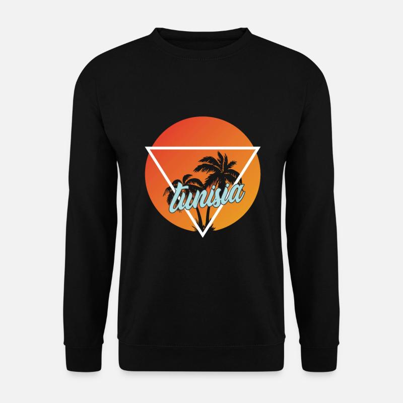 Tunisia vacation and holiday destination - Unisex Sweatshirt - black