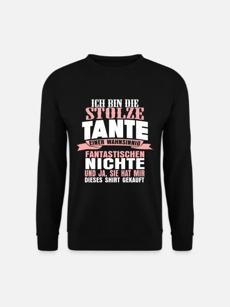 Tante - Unisex Pullover - Schwarz