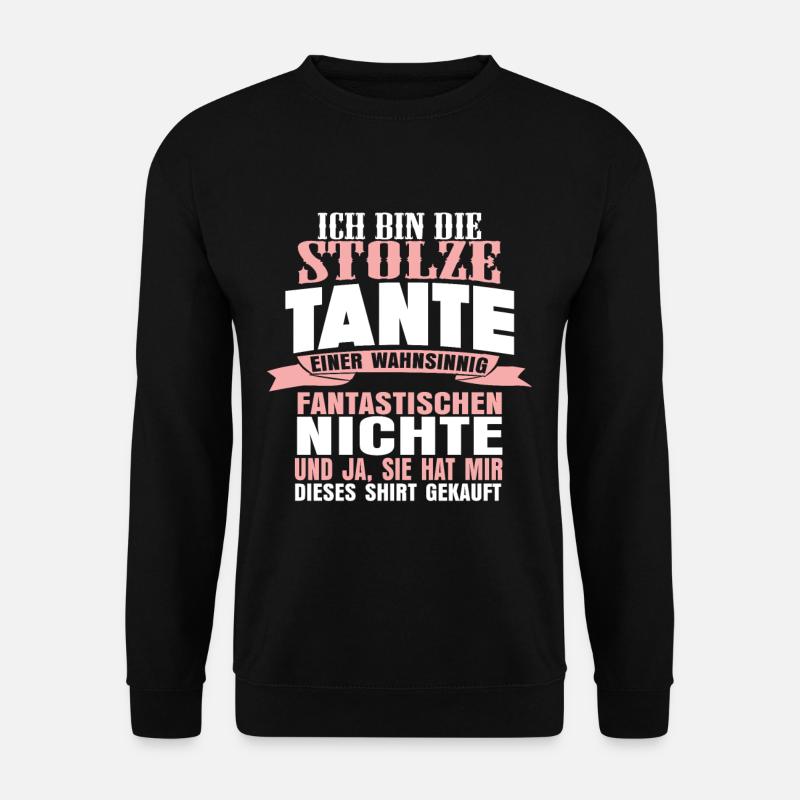 Tante - Unisex Pullover - Schwarz