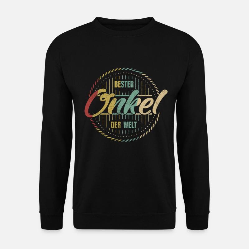 Bester Onkel - Unisex Pullover - Schwarz