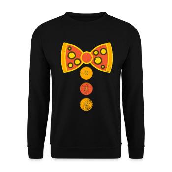 Carnaval, carnaval de clown - Sweat-shirt Unisexe - noir - Devant - Alina (178cm) & Michal (187cm)