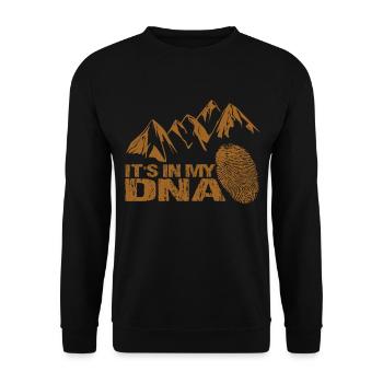 Rockclimbing - Unisex Sweatshirt - black - Front - Alina (178cm) & Michal (187cm)