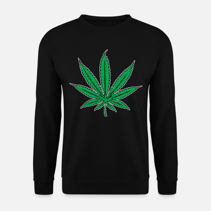 marijuana - Unisex Sweatshirt - black