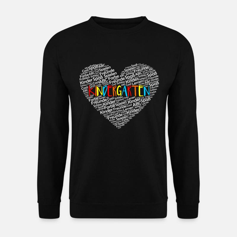 jardin d'enfants - Sweat-shirt Unisexe - noir
