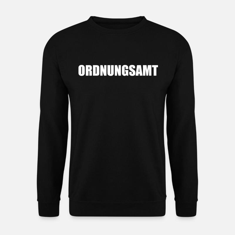 Ordnungsamt Fasching & Karneval Kostüm - Unisex Pullover - Schwarz