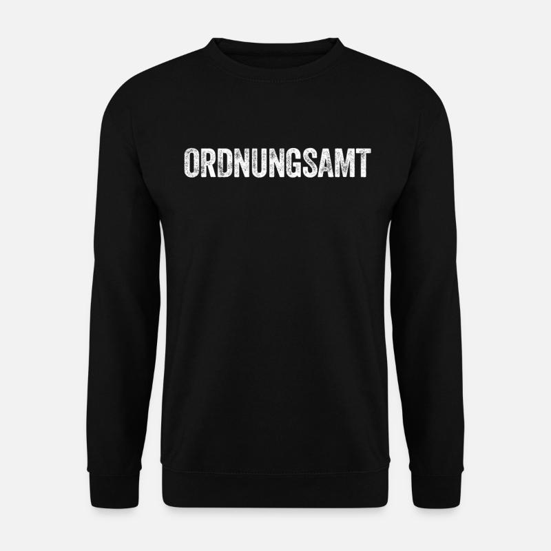 Ordnungsamt OA Beamter Kostüm Geschenk - Unisex Pullover - Schwarz