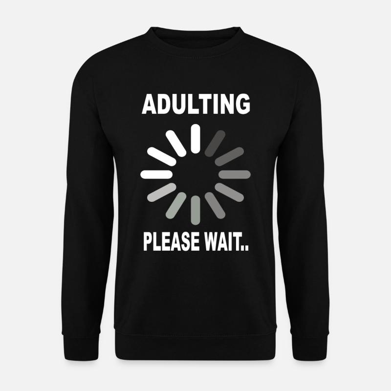 18th birthday - Unisex Sweatshirt - black