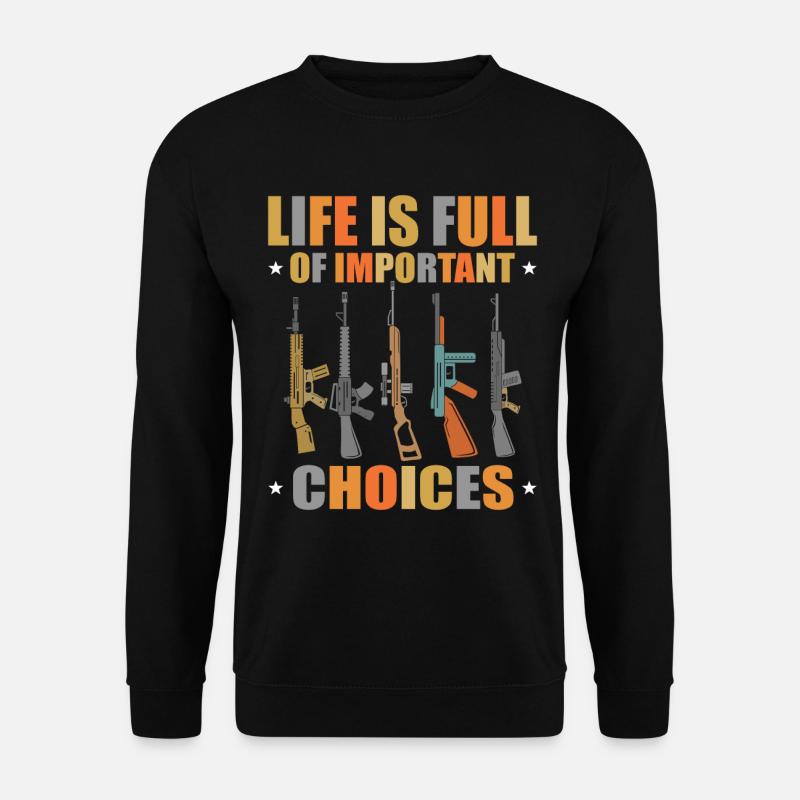 Shooting Target Shooting - Unisex Sweatshirt - black