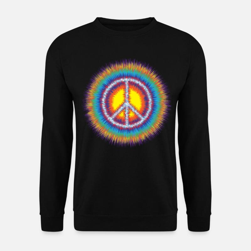Peace - Unisex Pullover - Schwarz