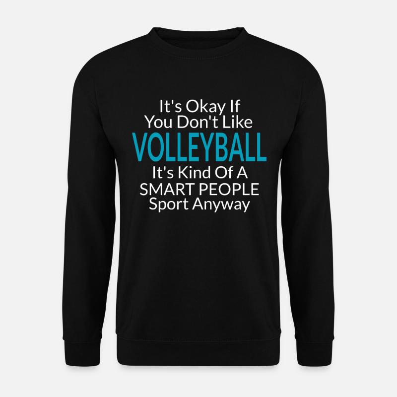 Volleyball - Unisex Sweatshirt - black
