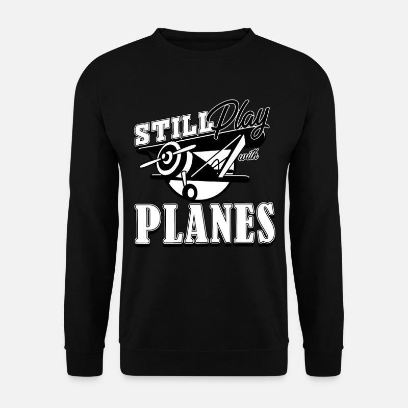 model airplane - Unisex Sweatshirt - black
