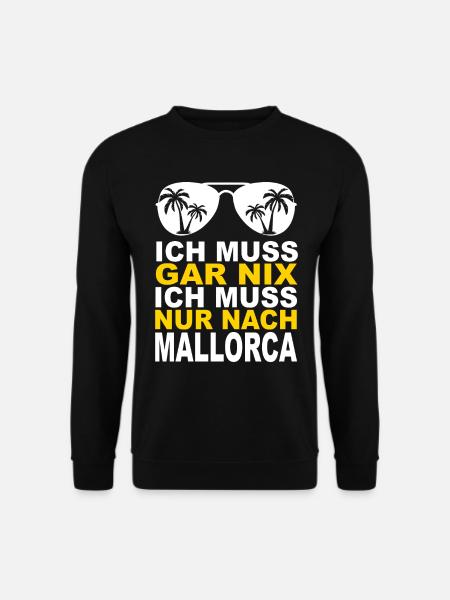 Mallorca Mallorca Urlaub Jga Mallorca Party - Unisex Pullover - Schwarz