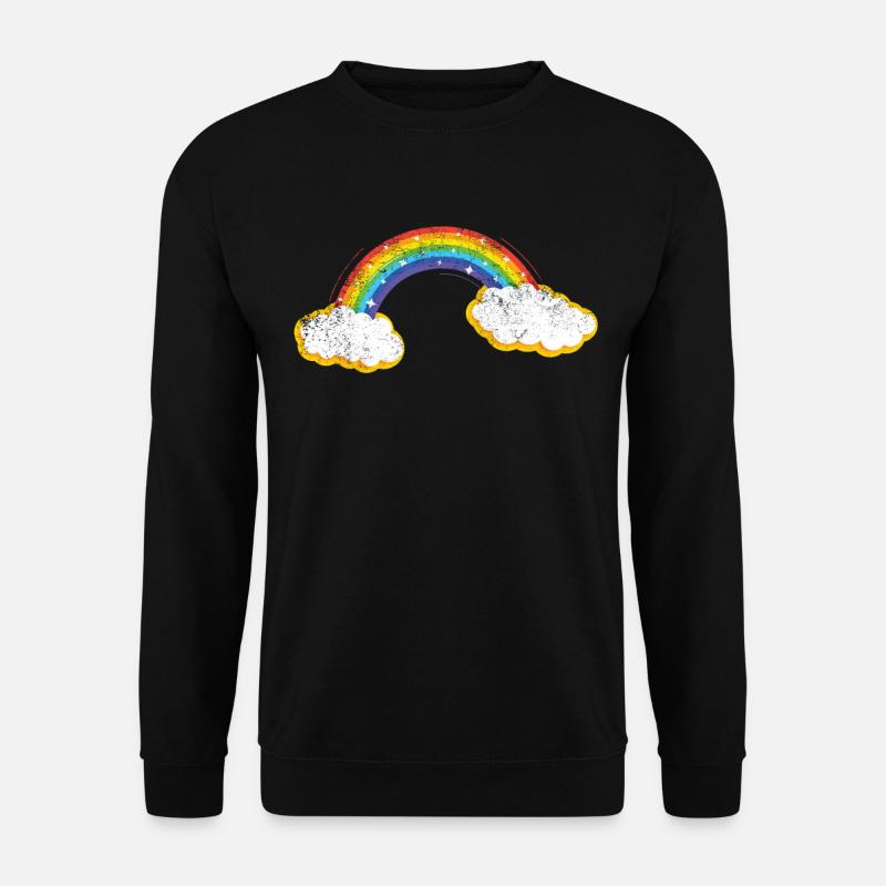 rainbow - Unisex Sweatshirt - black