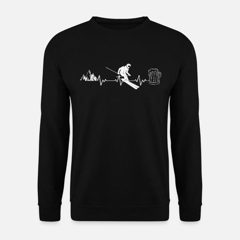 Apres ski - Unisex Sweatshirt - black
