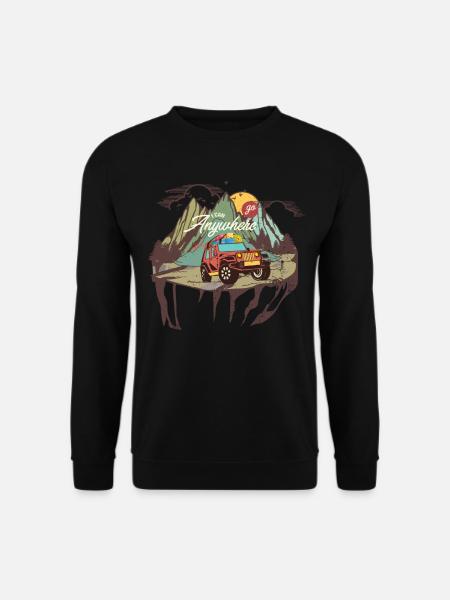 Off-road vehicle - Unisex Sweatshirt - black