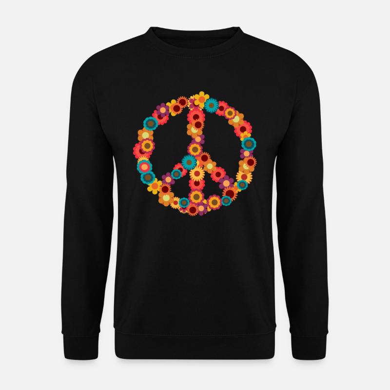 Peace - Unisex Sweatshirt - black