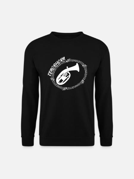 Tenorhorn - Unisex Pullover - Schwarz