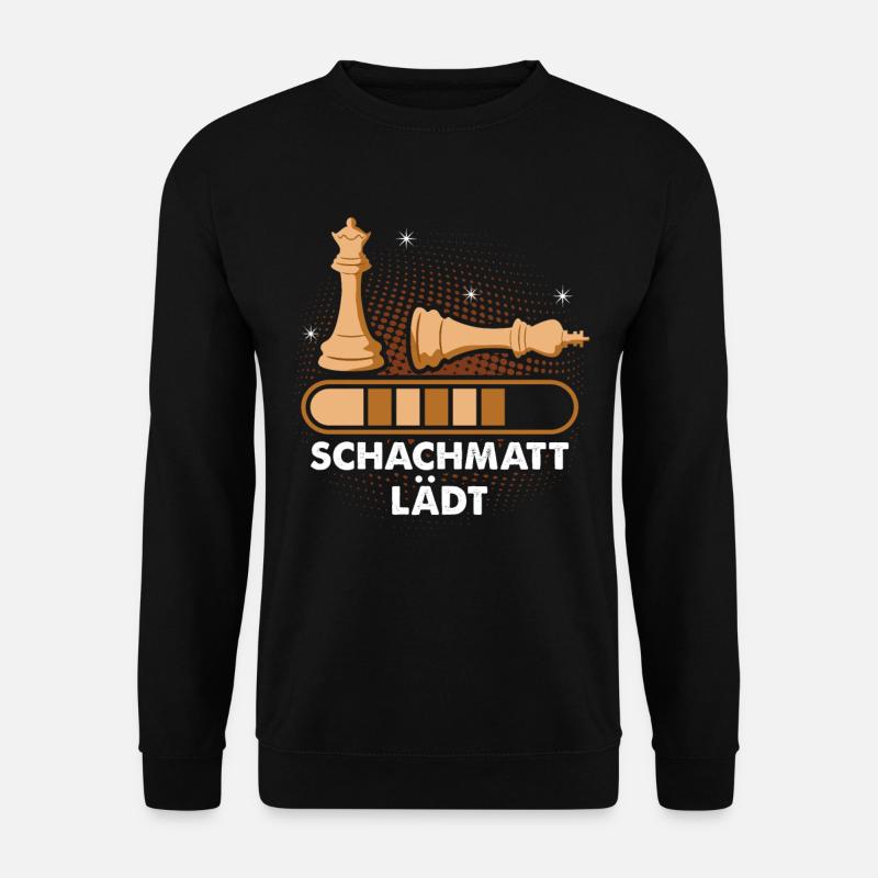 Schachmatt Schach Schachmeister - Unisex Pullover - Schwarz