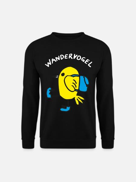 WANDERVOGEL, Wandern - Unisex Pullover - Schwarz