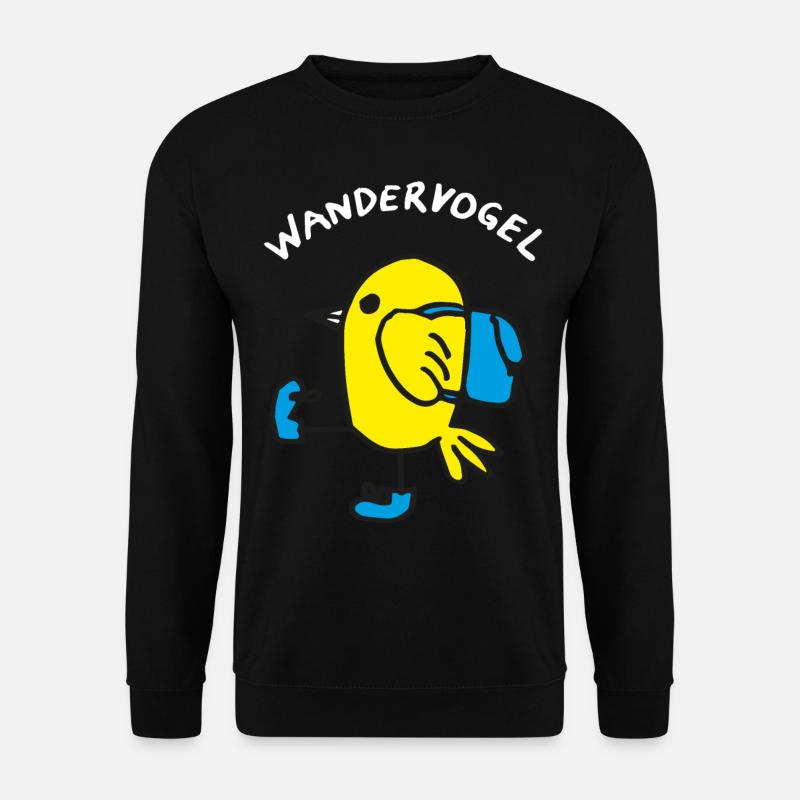 WANDERVOGEL, Wandern - Unisex Pullover - Schwarz