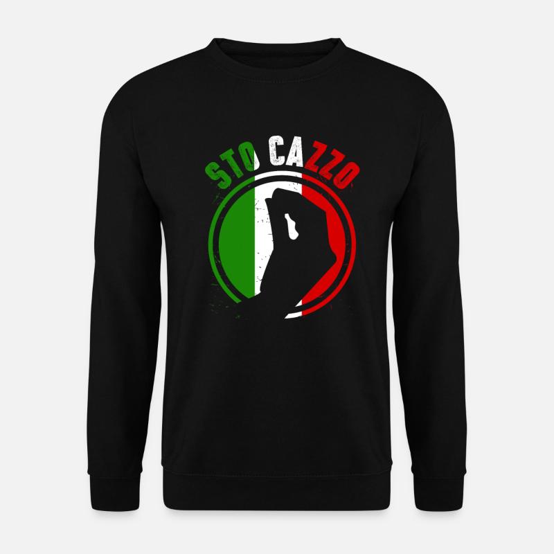 Signe de main Italie - Sweat-shirt Unisexe - noir