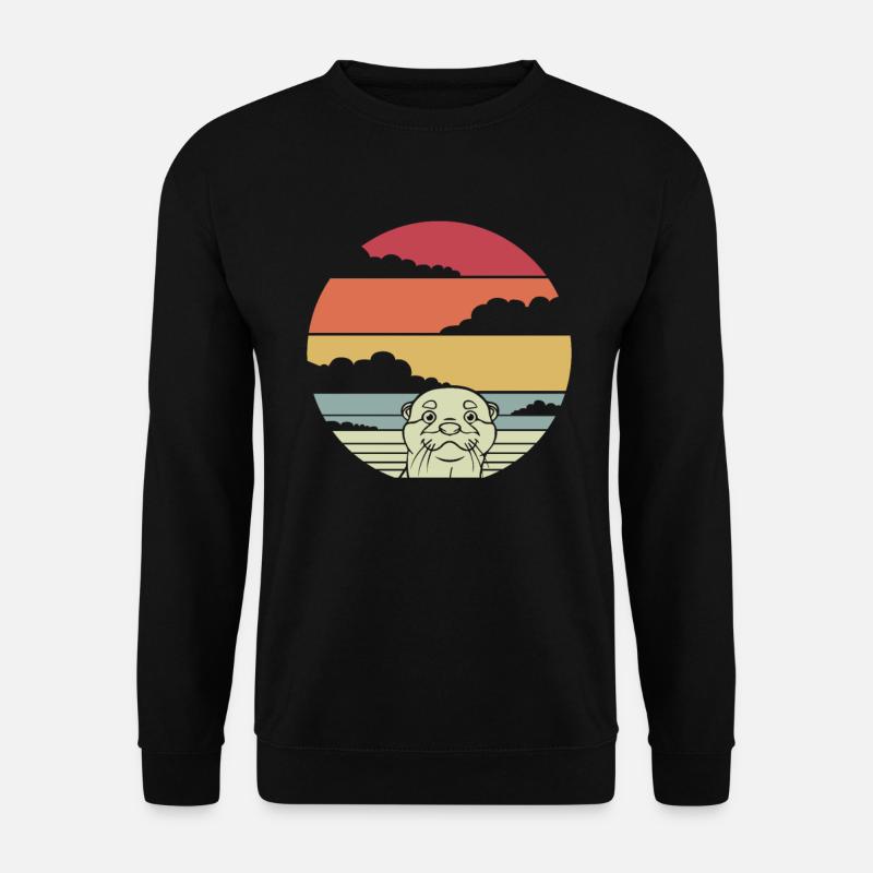 Otter - Unisex Pullover - Schwarz