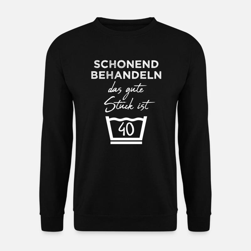 40. Geburtstag Geschenkidee Frauen Geburtstag 40 - Unisex Pullover - Schwarz
