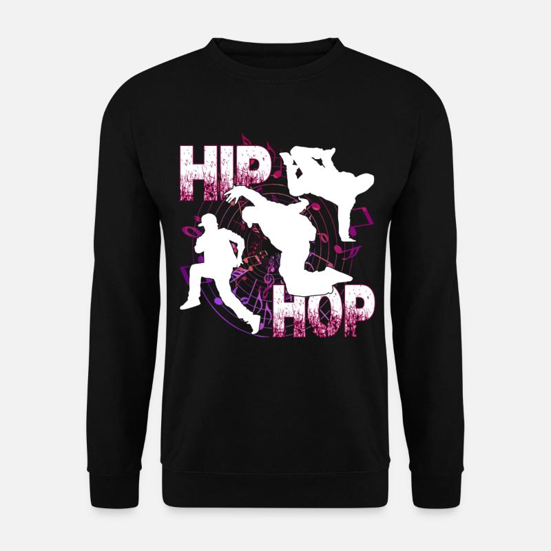 Ehrfürchtiger Hip Hop-Tanz - Unisex Pullover - Schwarz