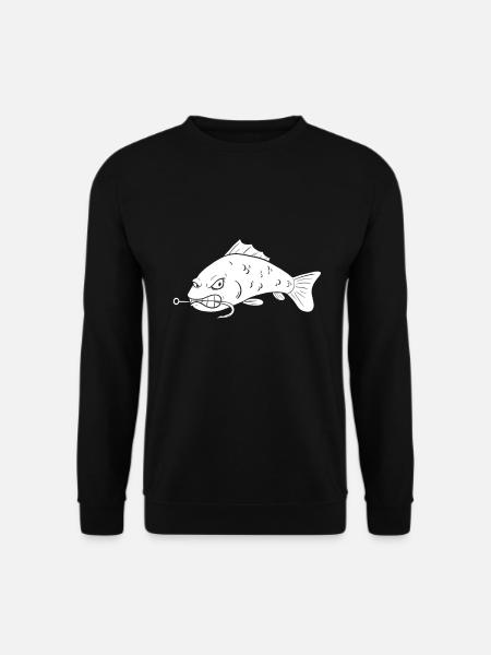 Poisson drôle - Sweat-shirt Unisexe - noir