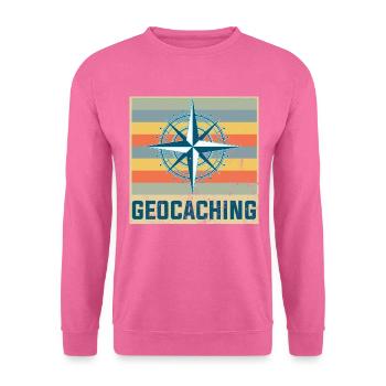 geocaching - Unisex Pullover - Pink - Vorne