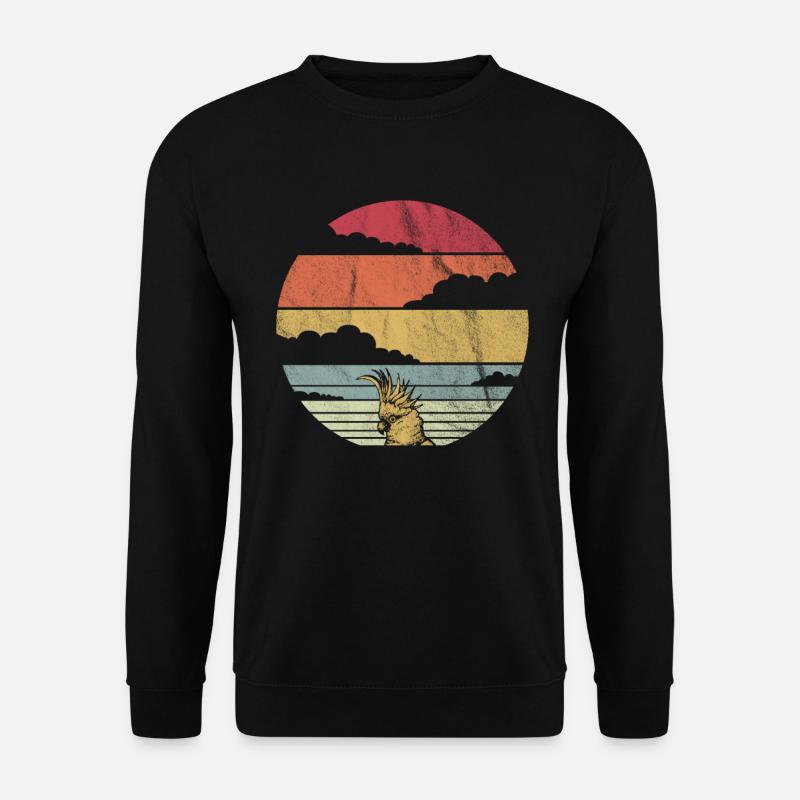 Kakadu - Unisex Pullover - Schwarz