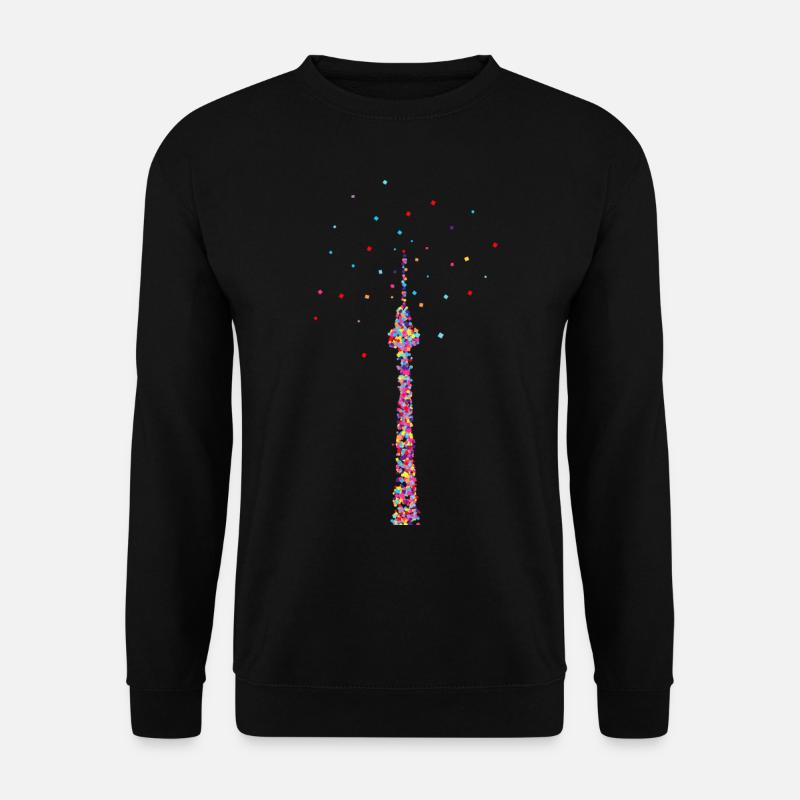 Funkturm, Berlin - Unisex Sweatshirt - black