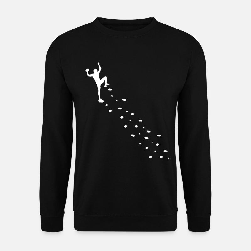 Climb bouldering - Unisex Sweatshirt - black