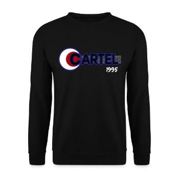 CARTEL BIR NUMARA KARAKAN 1995 TÜRKIYE ALMANCI - Unisex Pullover - Schwarz - Vorne - Alina (178cm) & Michal (187cm)